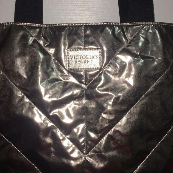 Victoria’s Secret gold tote bag - Picture 3 of 6